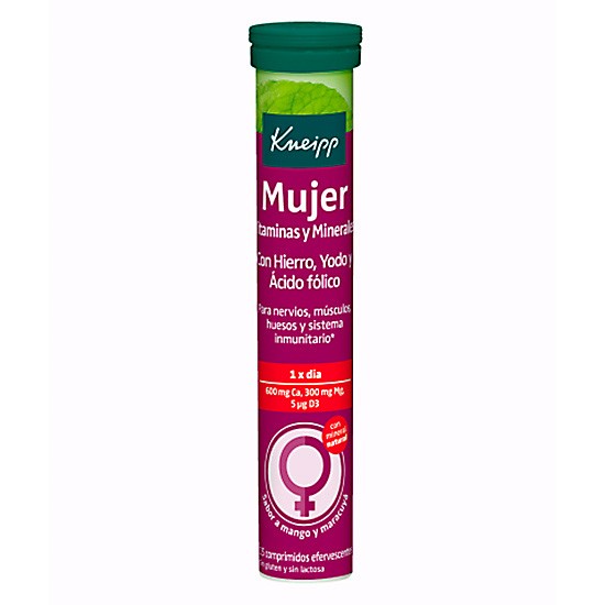 Kneipp Mujer Vitaminas y Minerales 15 comprimidos