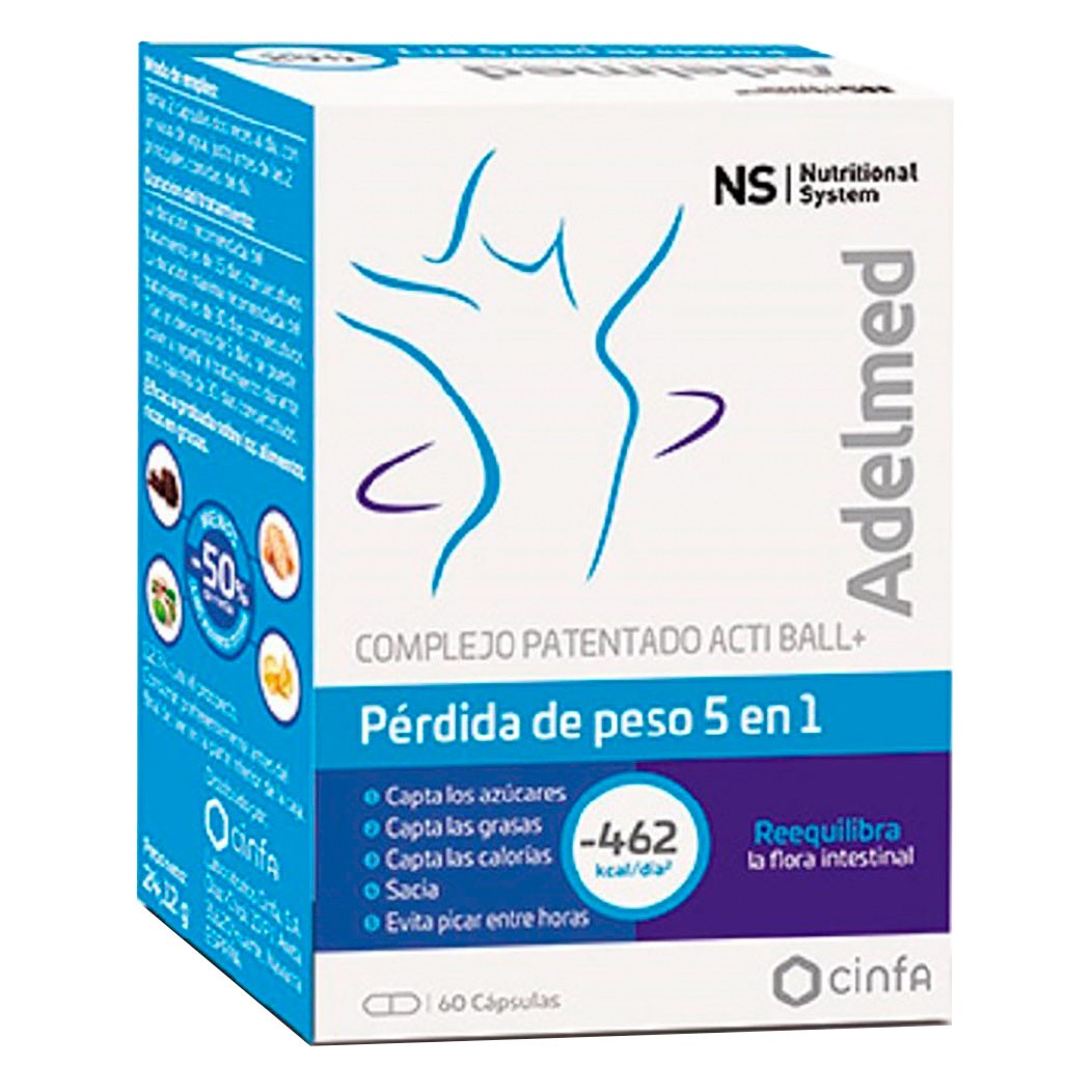 Cinfa NS Adelmed cápsulas saciantes 60 unidades