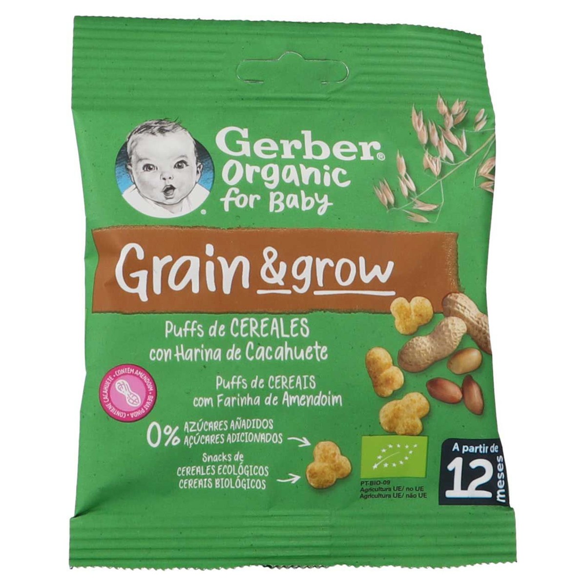 Nestle gerber chip cacahuete 7g