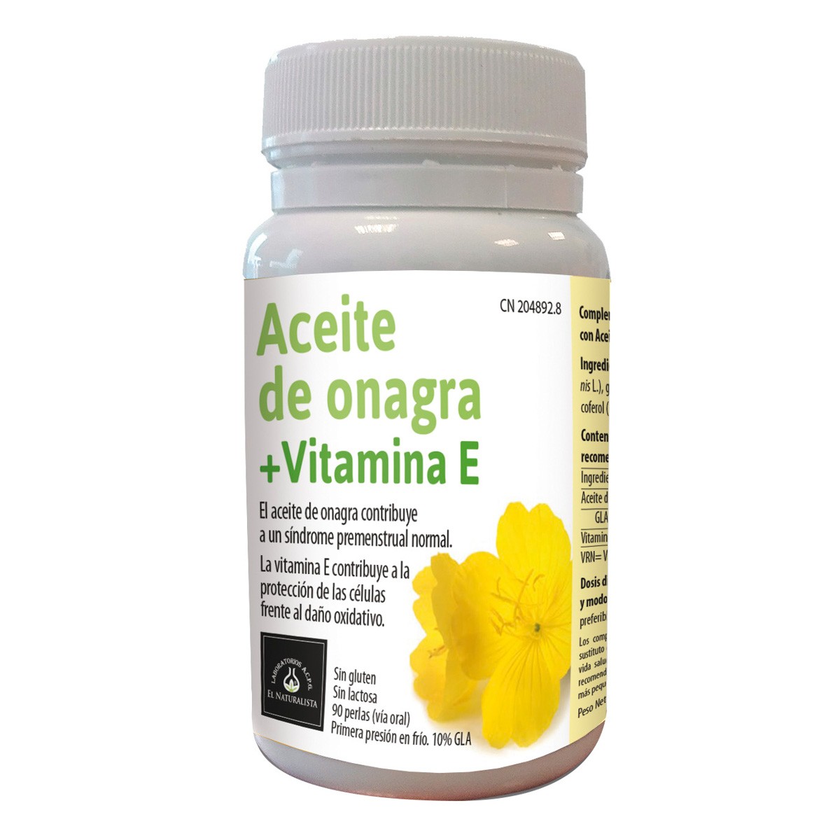 El naturalista aceite de onagra 90perlas