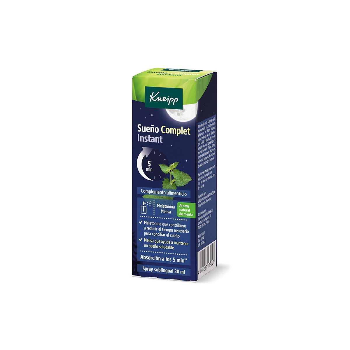 Kneipp sueño complet instant 30 ml