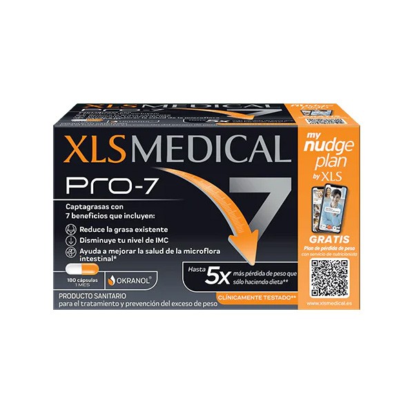 Xls medical pro 7 180 cápsulas