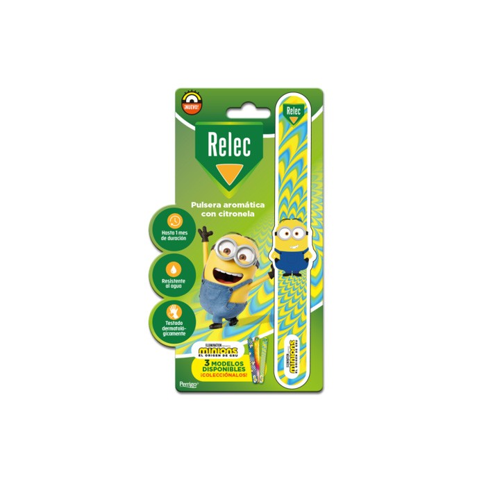 Relec pulsera minions 22 azul