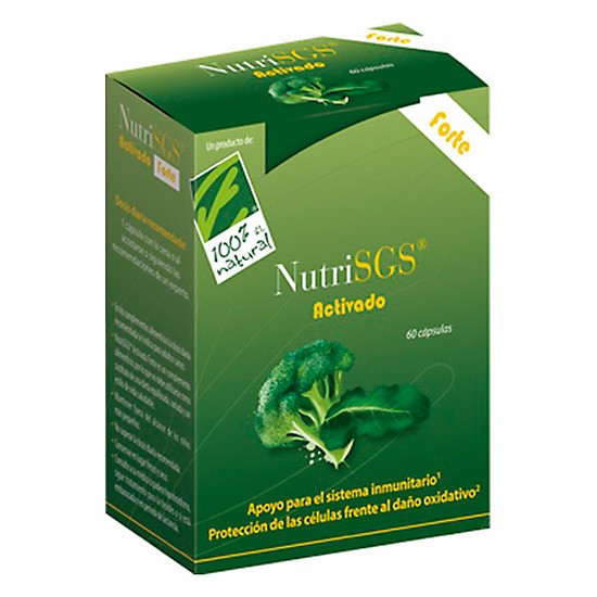 100 % Natural NutriSGS para el sistema inmune en cápsulas