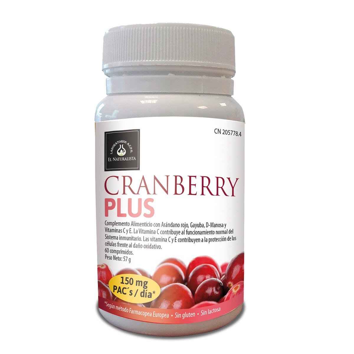 El Naturalista Cranberry plus 60 comprimidos