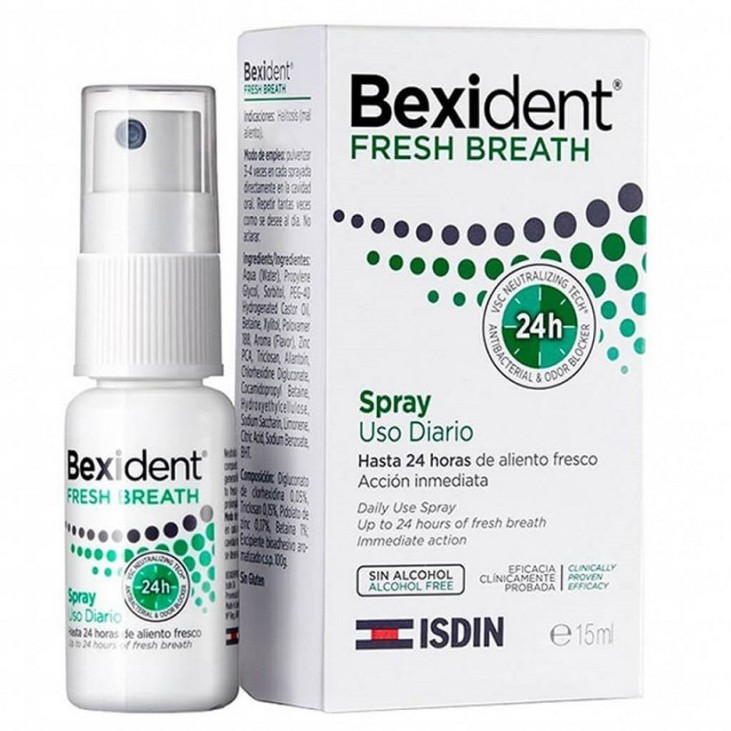 Bexident fresh breath spray 15ml