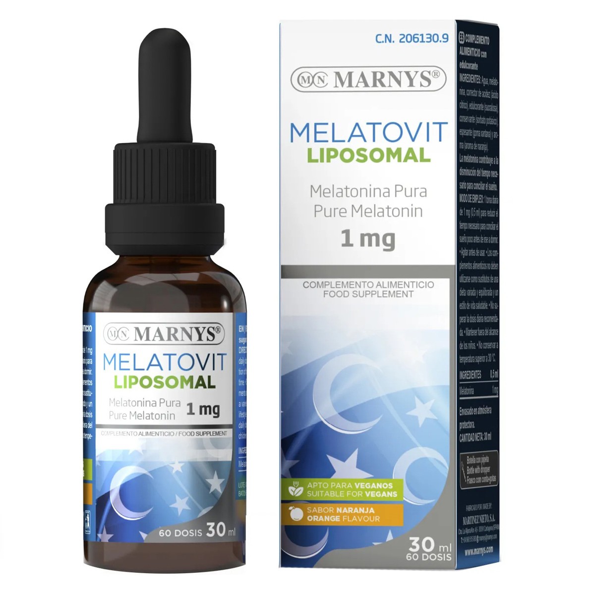 Marnys melatovit liposomal 30ml