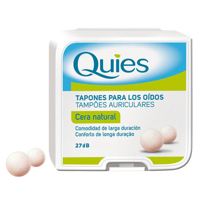 Quies tapones de cera para oídos 6u