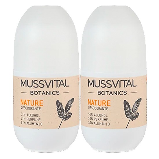 Mussvital Botanics Nature desodorante duplo 75ml+75ml