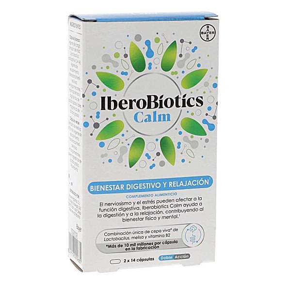 Bayer Iberobiotics Calm para la salud intestinal en cápsulas