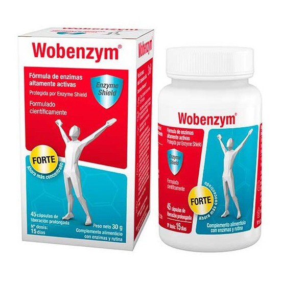 Wobenzym Forte complemento para los músculos en comprimidos