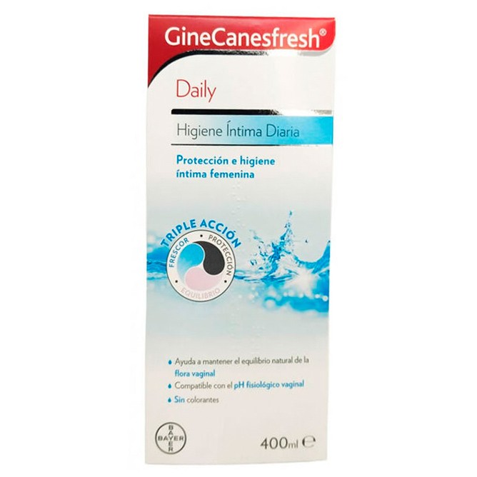 Ginecanesfresh gel higiene íntima diaria 400ml