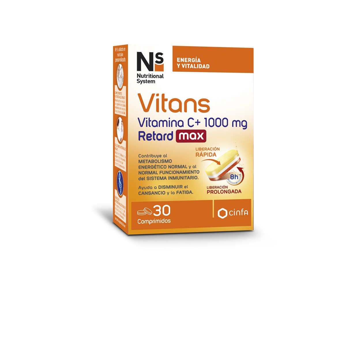 NS Vitans vitamina C+ 1000 Ret Max 30 comprimidos