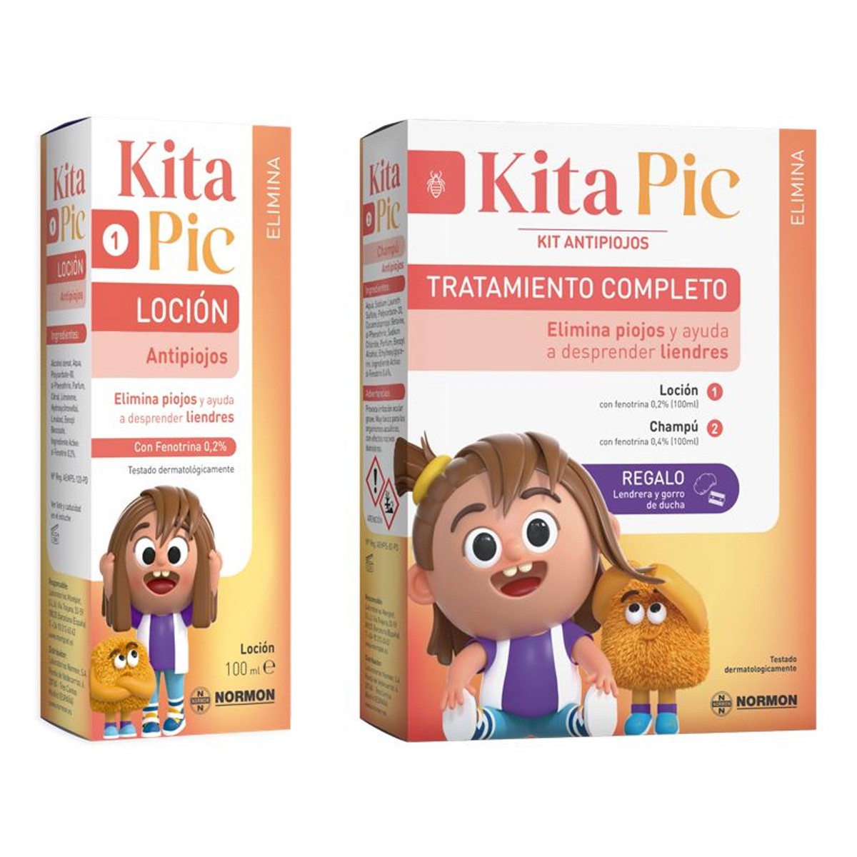 Kitapic kit tratamiento total antipiojos 100ml