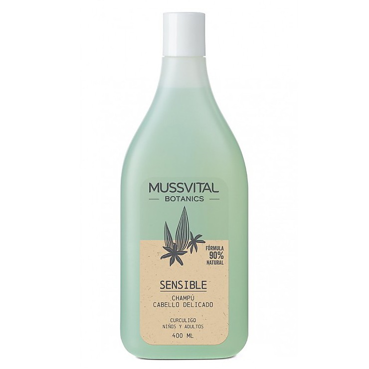 Mussvital Botanics champú para cabello sensible 400ml