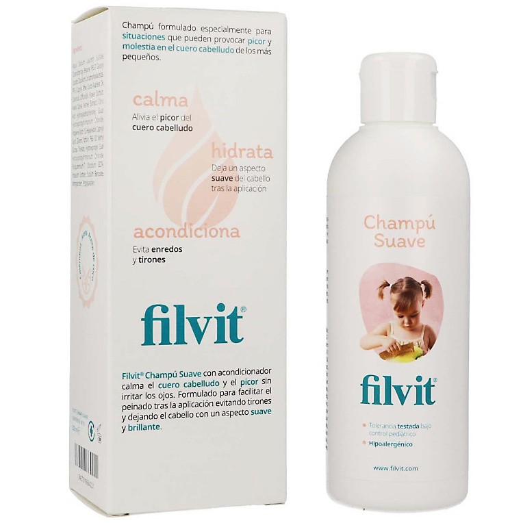 Filvit champú suave 200ml