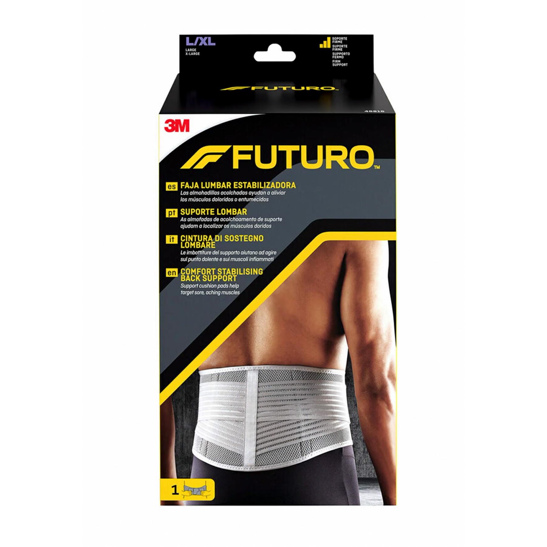 FAJA LUMBAR FUTURO ESTABILIZADORA T-S/M