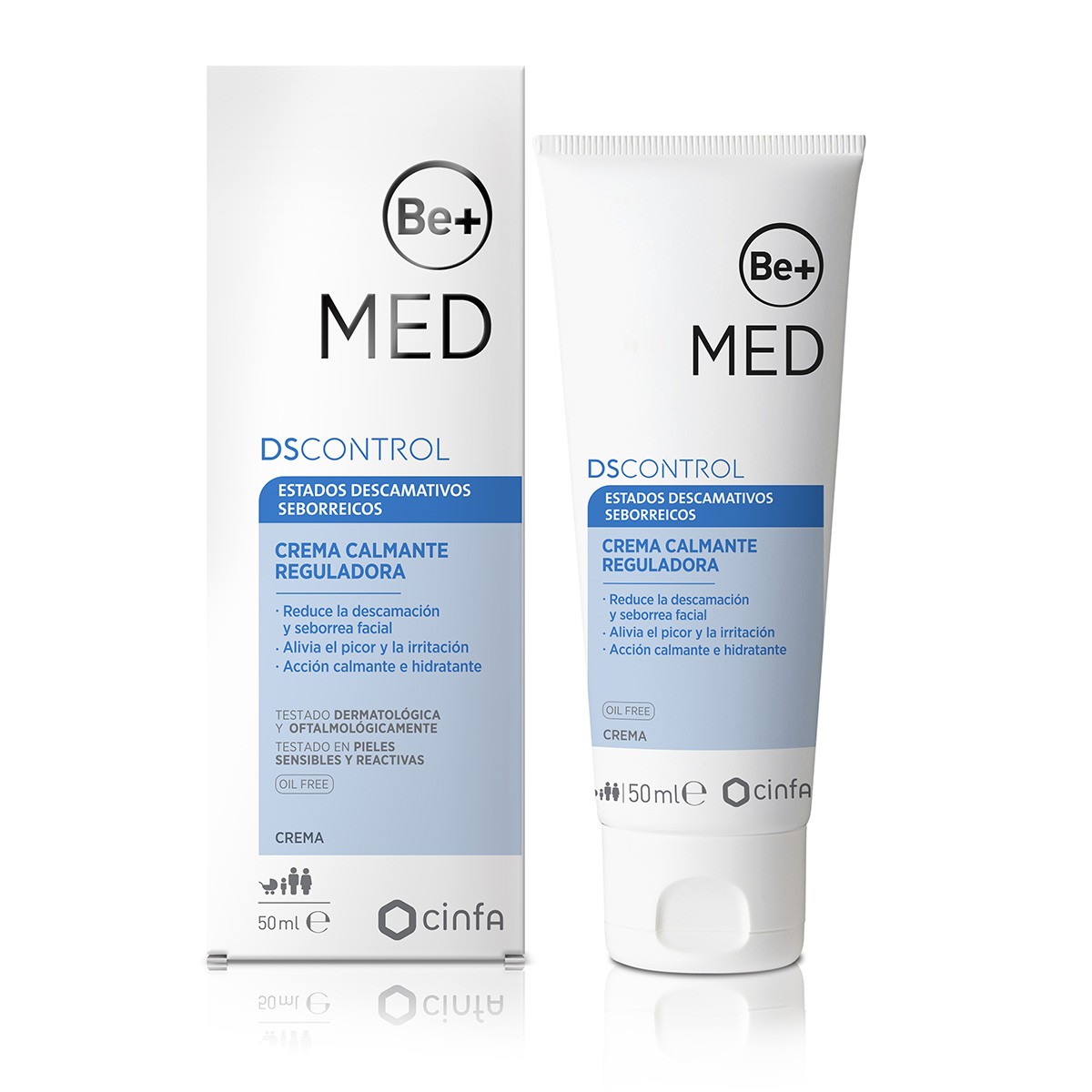 Be+ Med Dscontrol crema calmante reguladora 50ml