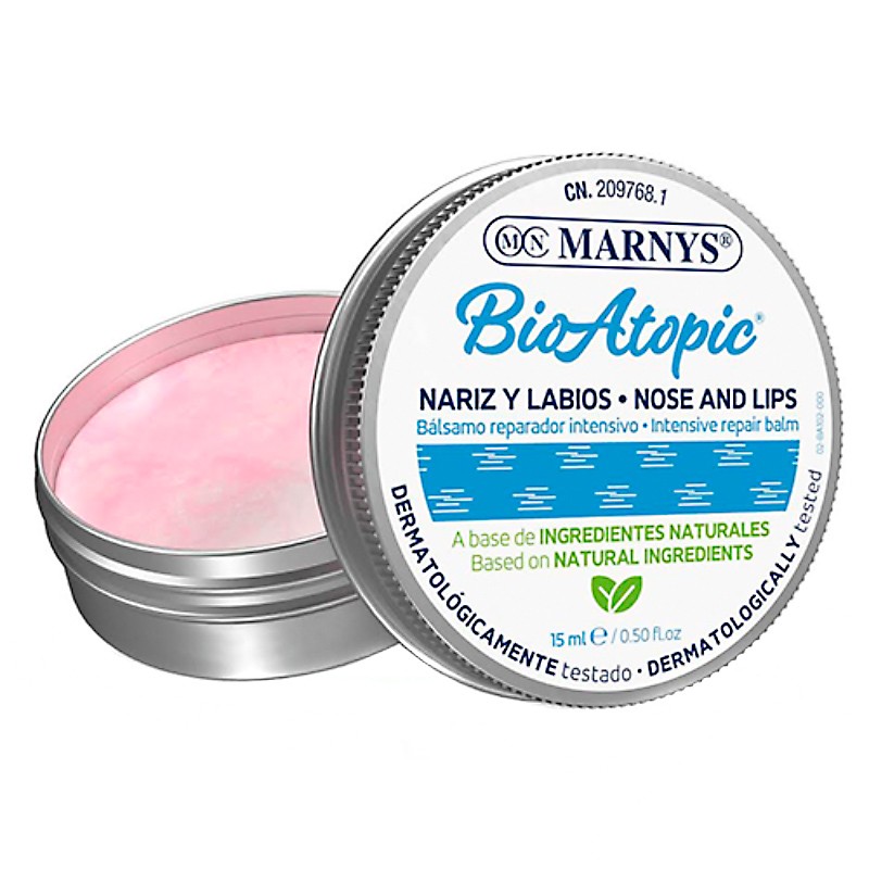 Marnys Bioatopic Nariz y Labios bálsamo reparador intensivo 15ml