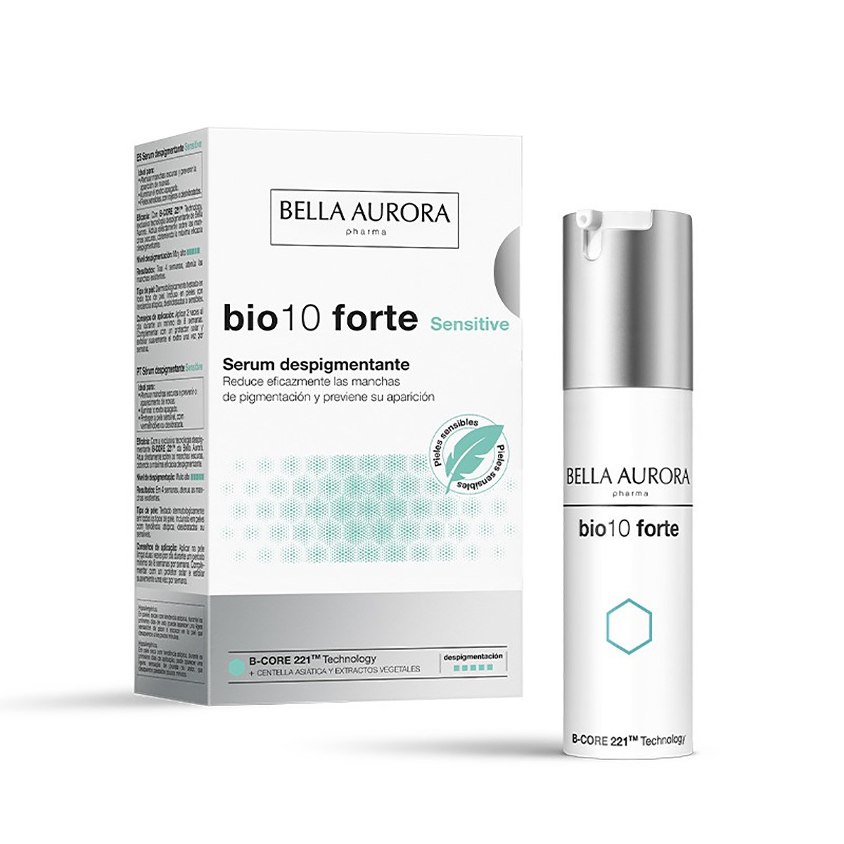 Bella Aurora Bio10 Forte Sensitive sérum despigmentante 30ml