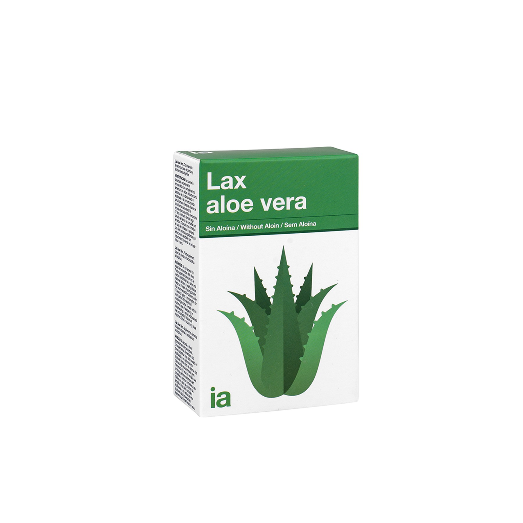 Interapothek lax aloe vera 30 cápsulas