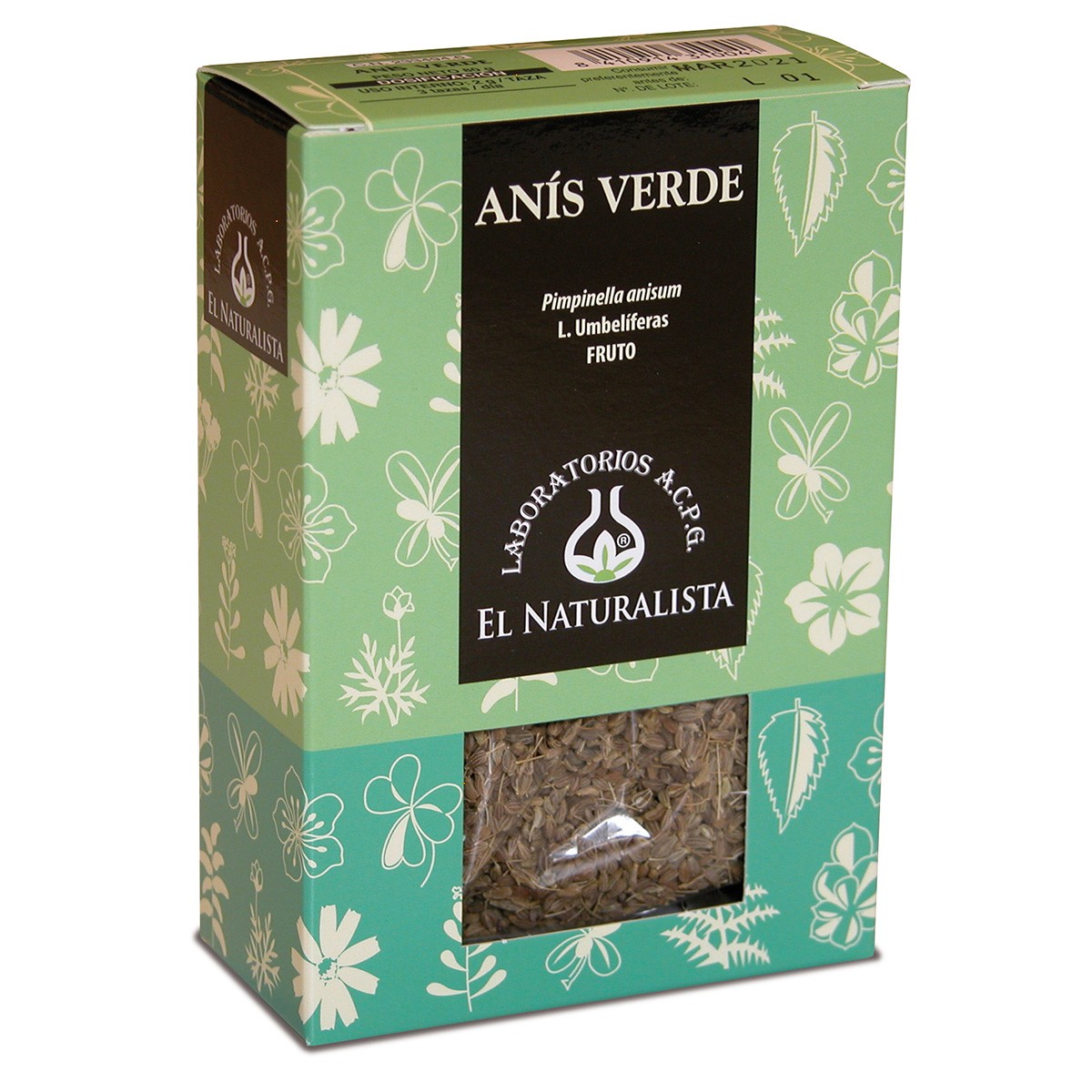 EL NATURALISTA ANIS VERDE 80 G.