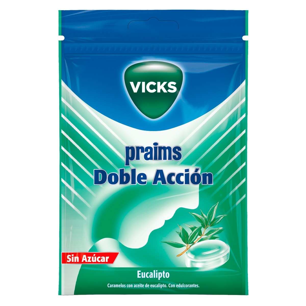 Vicks praims d.accion s/a bolsa 72g