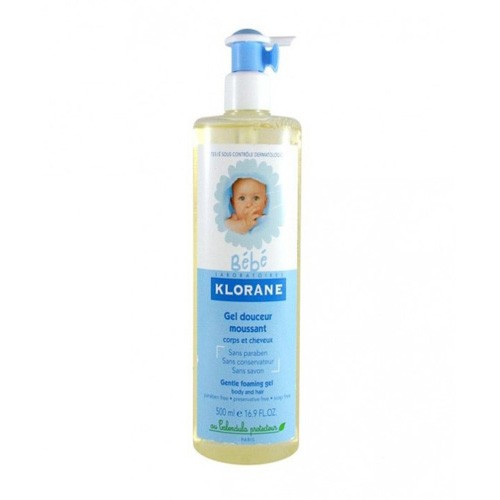 Klorane bebé gel cuerpo y cabello 500ml