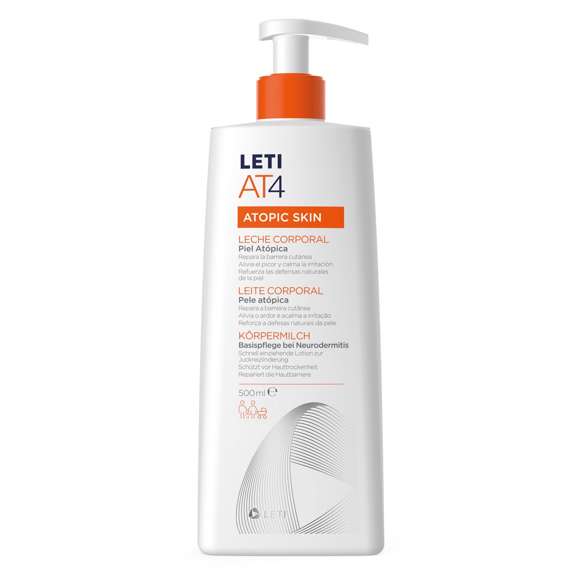 Leti AT4 leche corporal 500ml