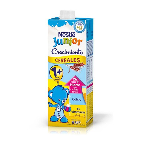 Nestlé Junior Crecimiento cereales a partir de 1 año 1 litro