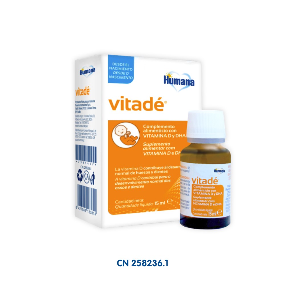 Humana Vitade Vitamina D3 15ml.