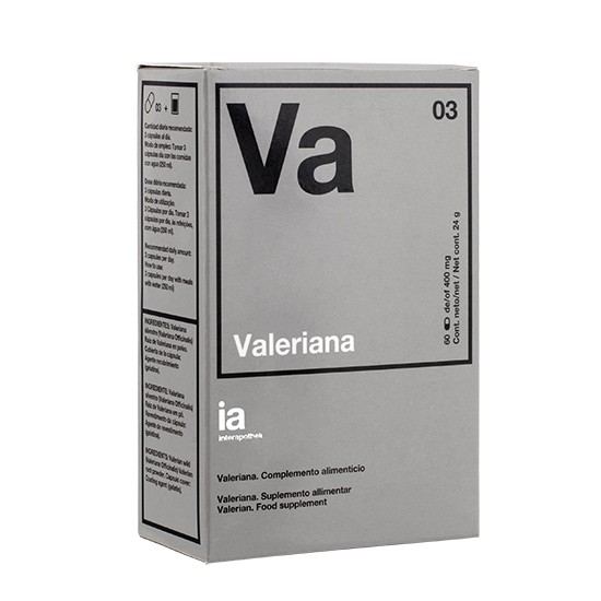 Interapothek valeriana 300mg 60 cápsulas