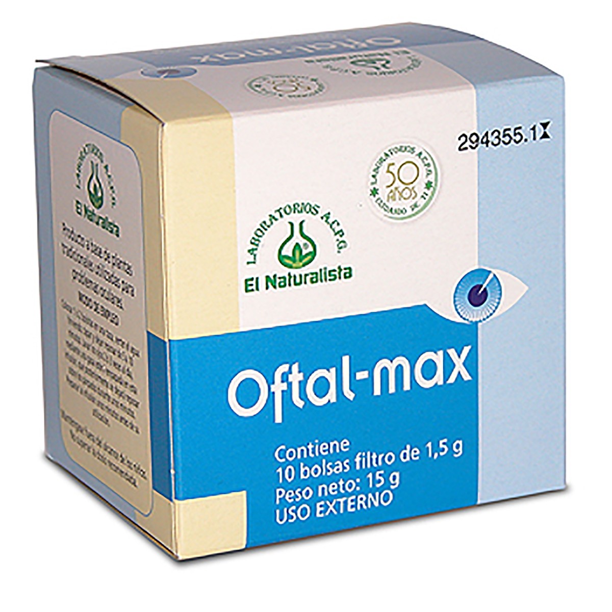 El Naturalista Oftal-max 10 infusiones