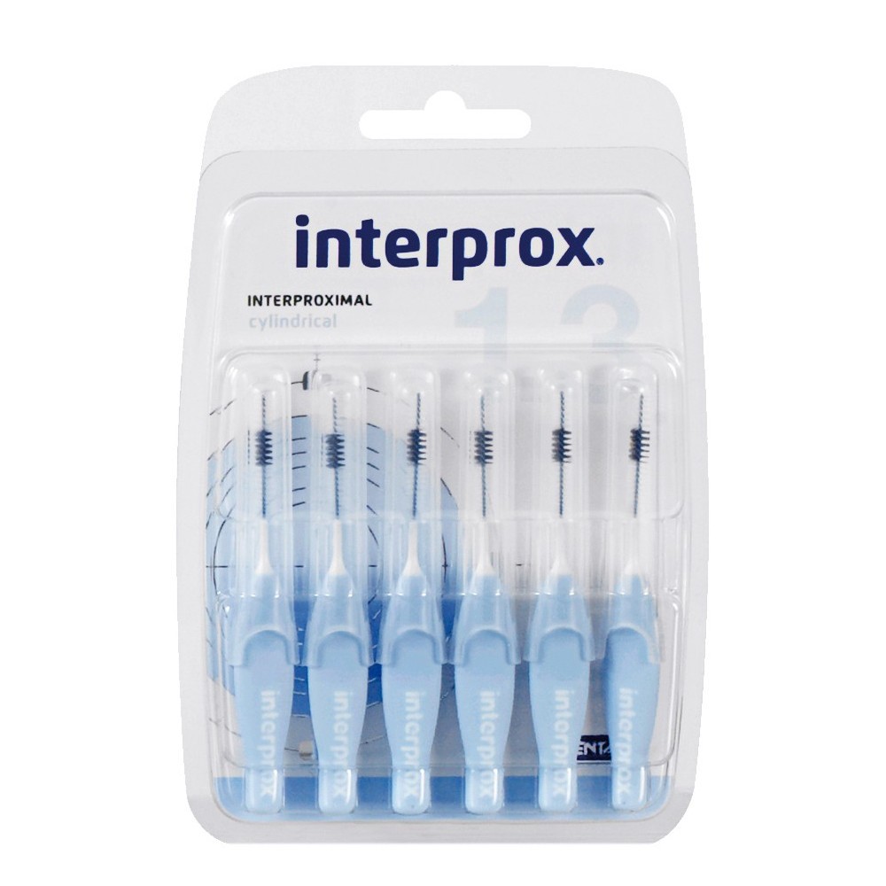 CEPILLO INTERPROX 4G CILINDRICO 6 UDS