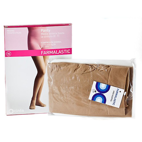 PANTY FARMALASTIC NORMAL CAMEL T/MED.