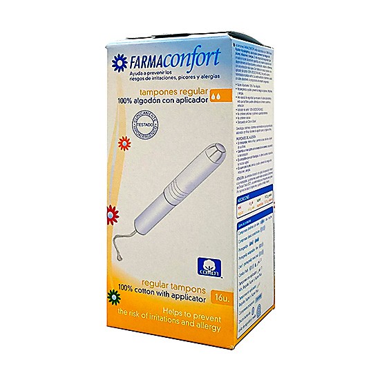 Farmaconfort Tampones regular algodón 16