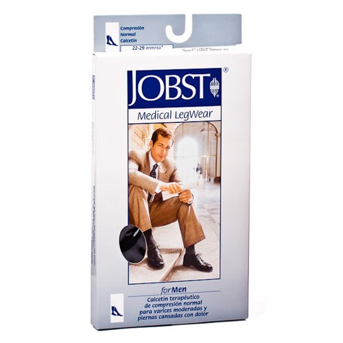 CALCETIN JOBST C.NORMAL NEGRO T/MED.