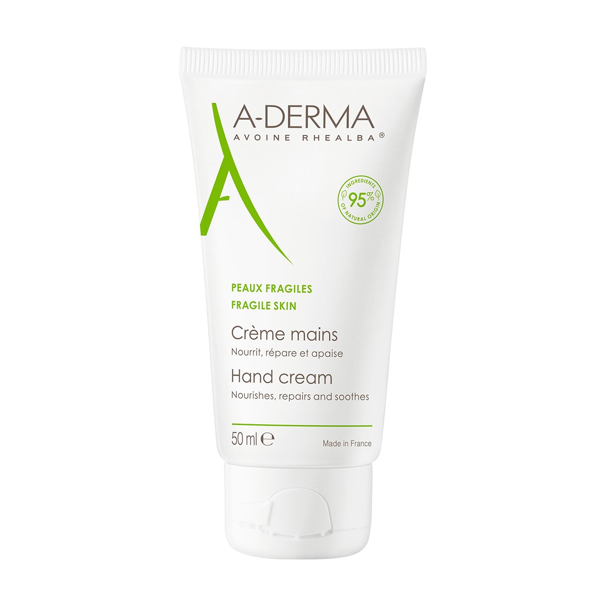 Aderma crema de manos extracto de avena 50 ml