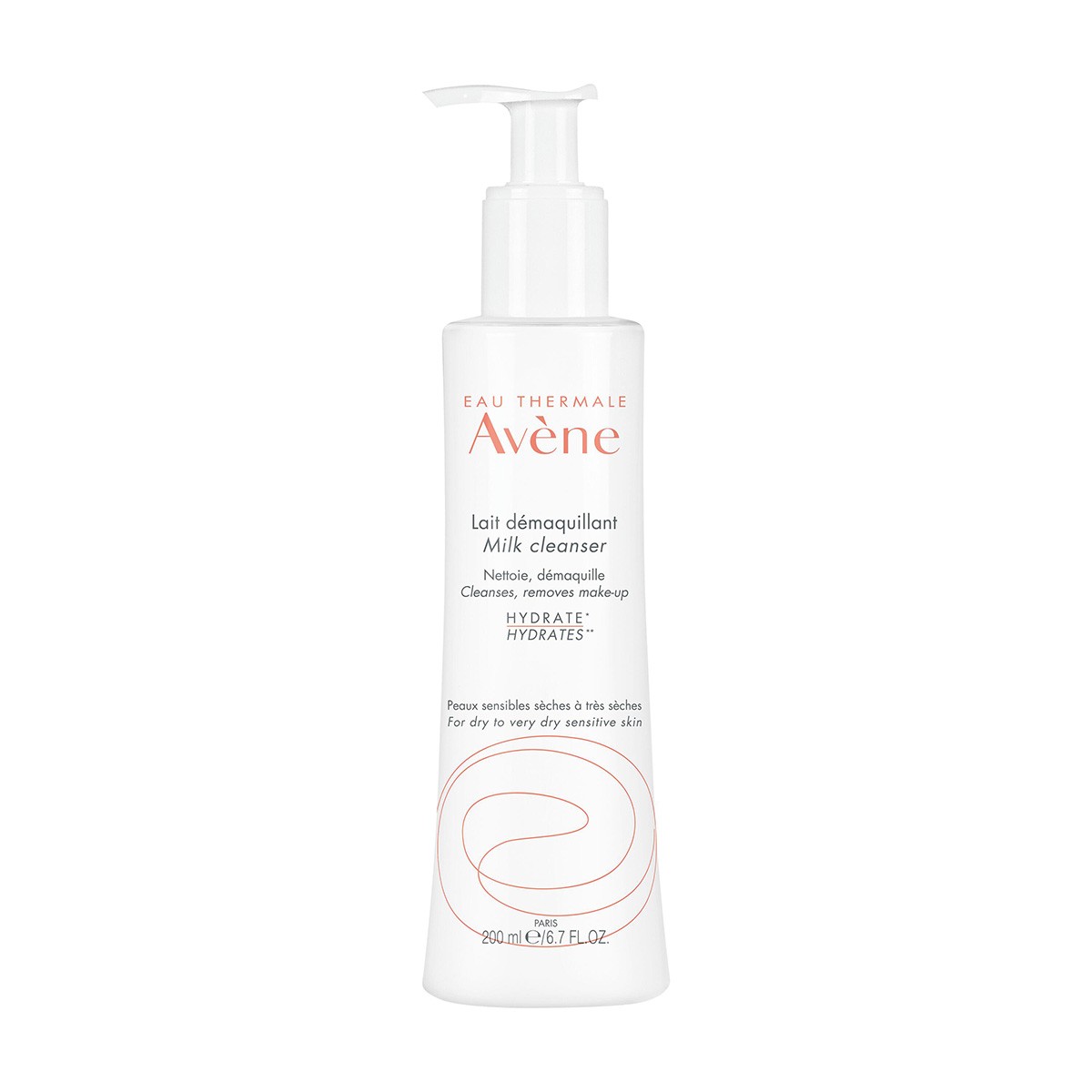 Avene leche limpiadora suave 200ml