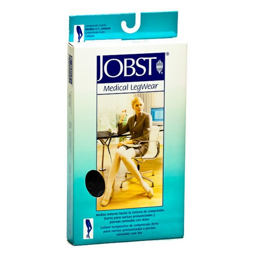 PANTY JOBST 280 FUERTE NEGRO T/3