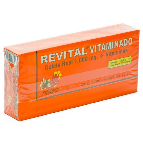 REVITAL JALEA REAL + VITAMINAS 20 VIALES