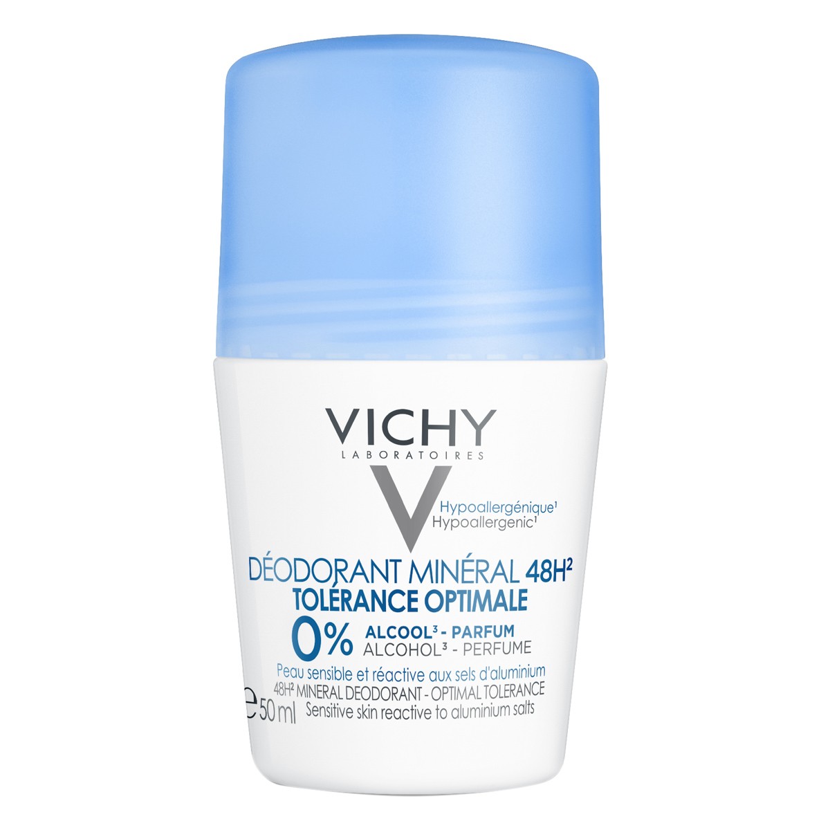 Vichy desodorante mineral roll on 48h 50ml