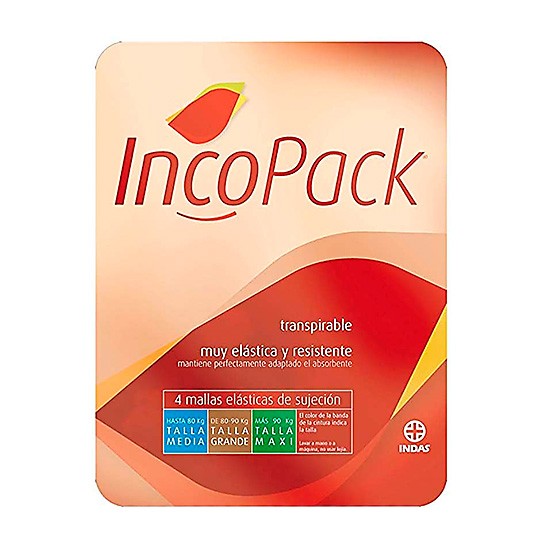 INCOPACK BRAGA ELASTICA T/MAXI 4UND.