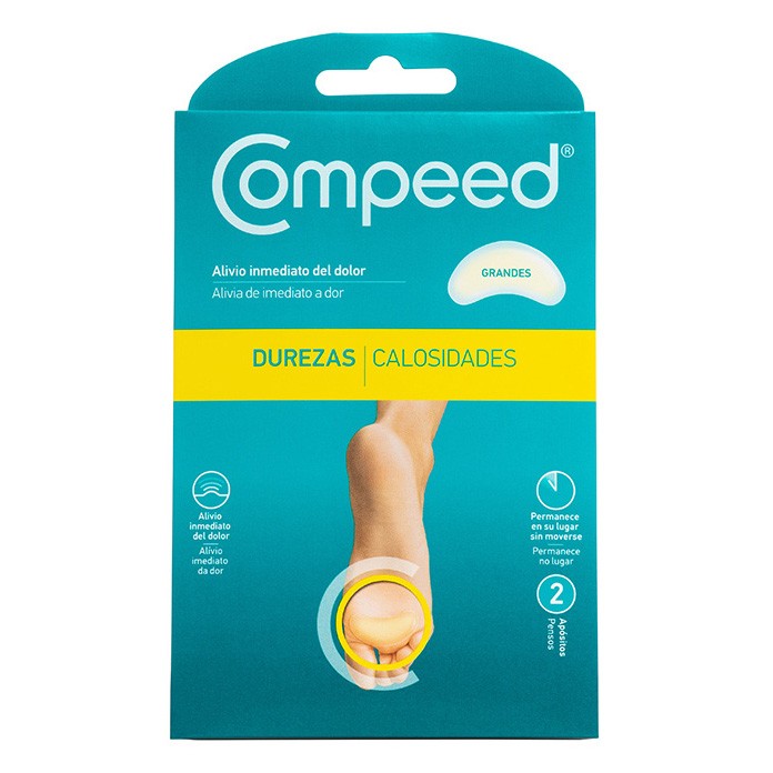 Compeed durezas grande 2 uds