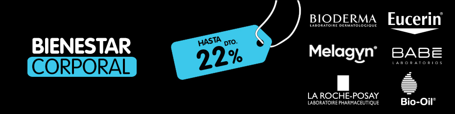 Hasta 22% de descuento en bienestar corporal