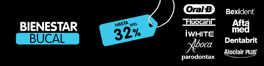 Hasta 32% en salud bucodental