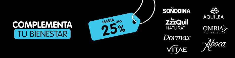 Hasta 25% de descuento en sueño y estrés